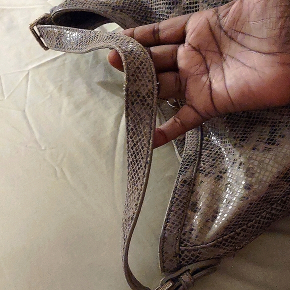 TORY BURCH Catalina Python Hobo Bag - Picture 13 of 14